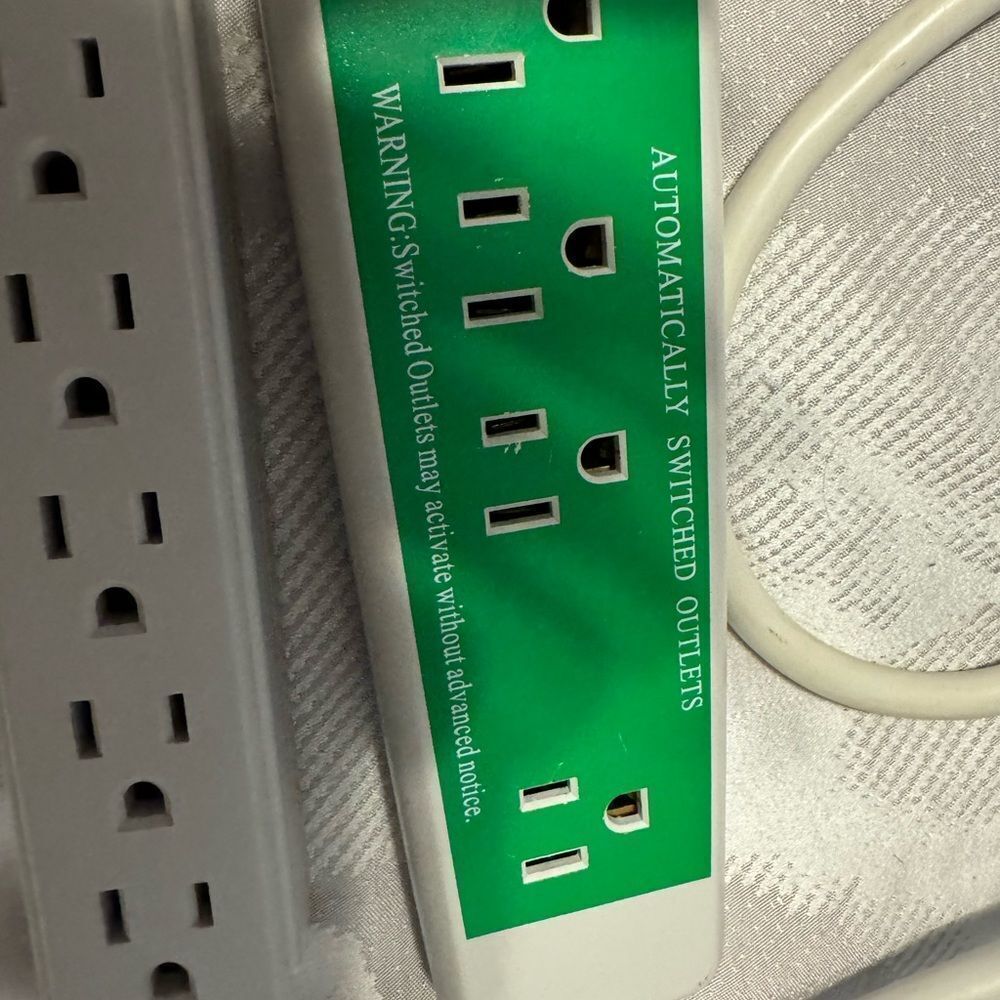 Set of Two Power cord‎ SMART Surge protector. Energy Saving. Must have for home. - Picture 4 of 11
